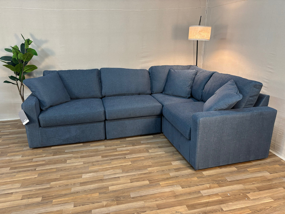 Modmax 4-Piece Modular L-Shaped Sectional