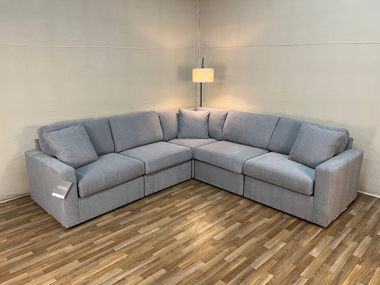 Modmax 5-Piece Modular L-Shaped Sectional