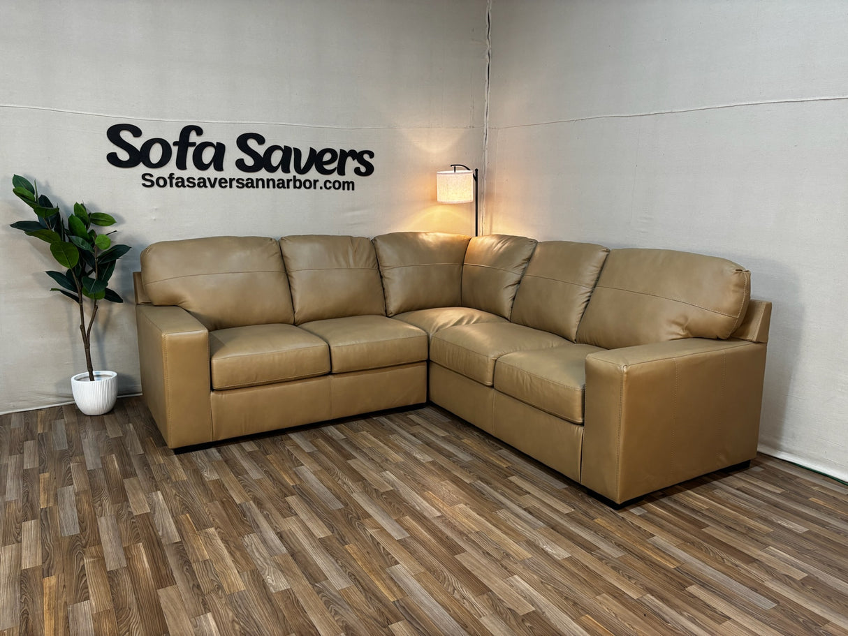 Bandon 2-Piece Leather Sectional