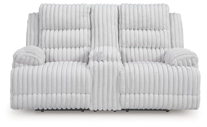Rhines Falls Power Reclining Loveseat with Console