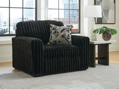 Midnight-Madness Oversized Chair