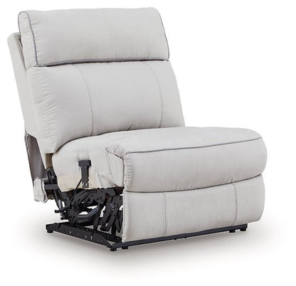 Social Pointe Reclining Sectional with Storage Console
