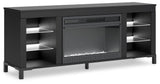 Cayberry Entertainment Center with Electric Fireplace