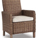 Beachcroft Outdoor Arm Chair with Cushion (Set of 2) image