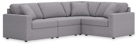 Modmax 4-Piece Modular L-Shaped Sectional