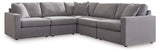 Modmax 5-Piece Modular L-Shaped Sectional