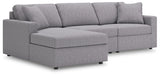 Modmax 3-Piece Modular Sectional with Chaise (Customizable)