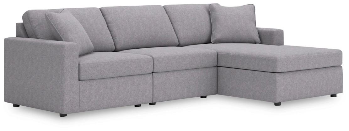 Modmax 3-Piece Modular Sectional with Chaise (Customizable)