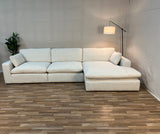 Elyza 3-Piece Modular Cloud Sectional w/ Chaise