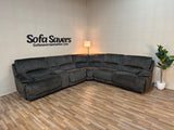 Green Costco Redding 6-Piece Power Reclining Sectional