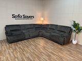 Green Costco Redding 6-Piece Power Reclining Sectional