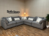 Hudson 5-Piece Modular Sectional in Slate Gray