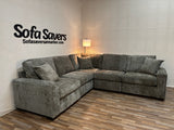 Haven 5-Piece Modular Sectional in Mocha Brown