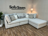 Foundry 4-Piece Modular Sectional in Light Gray