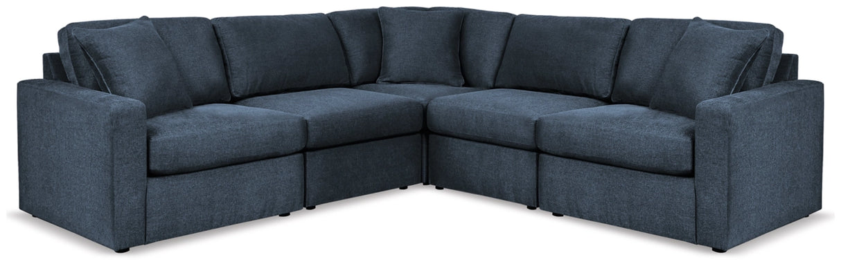 Modmax 5-Piece Modular L-Shaped Sectional