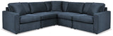 Modmax 5-Piece Modular L-Shaped Sectional