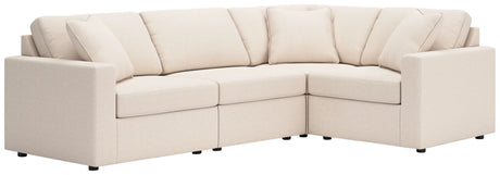 Modmax 4-Piece Modular L-Shaped Sectional