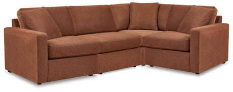 Modmax 4-Piece Modular L-Shaped Sectional