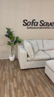 Light Gray Costco Thomasville Lowell 6-Piece Modular Sectional w/ Ottoman