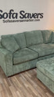 Haven 5-Piece Modular Sectional in Forest Green