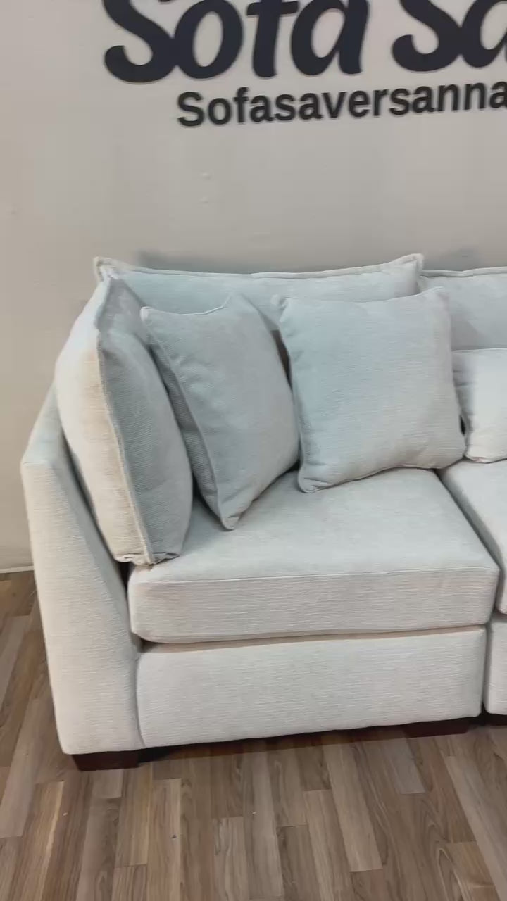 Atlas 5-Piece Modular Sectional in Ivory