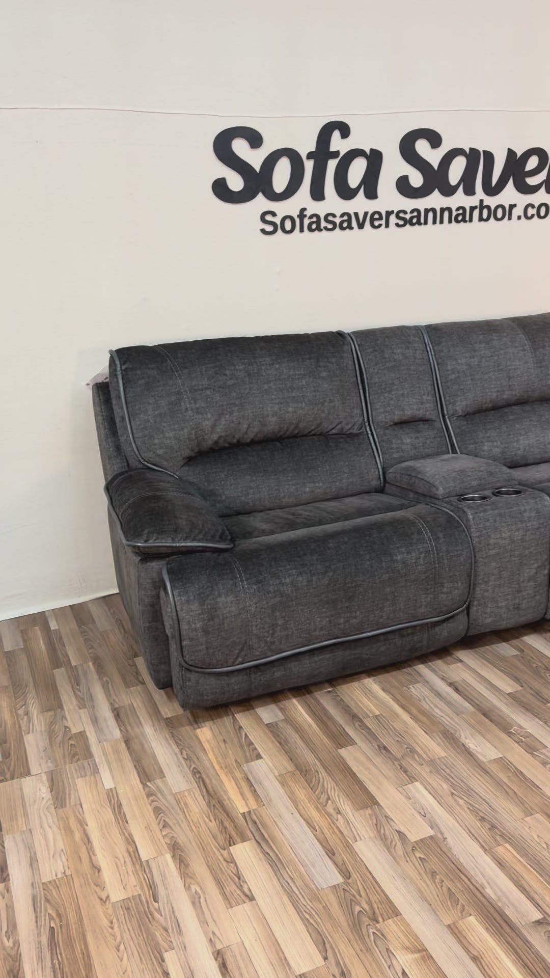 Green Costco Redding 6-Piece Power Reclining Sectional